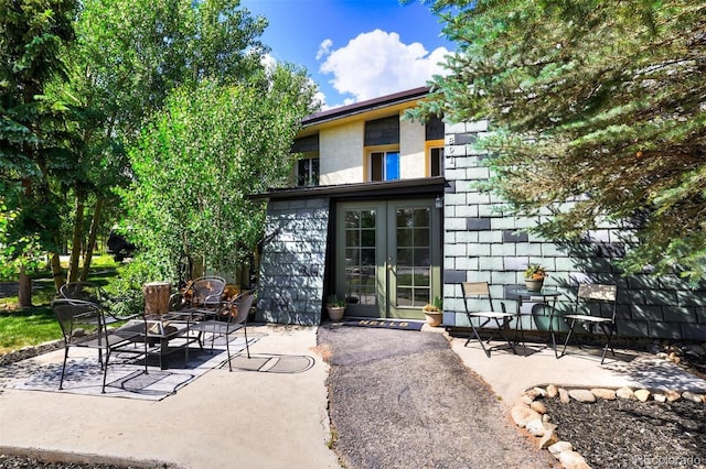 891 Fairview Blvd Unit 20, Breckenridge, CO 80424 - view of patio featuring french doors