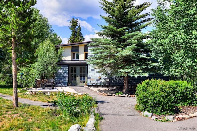 891 Fairview Blvd Unit 20, Breckenridge, CO 80424 - view of front of house featuring a patio and french doors