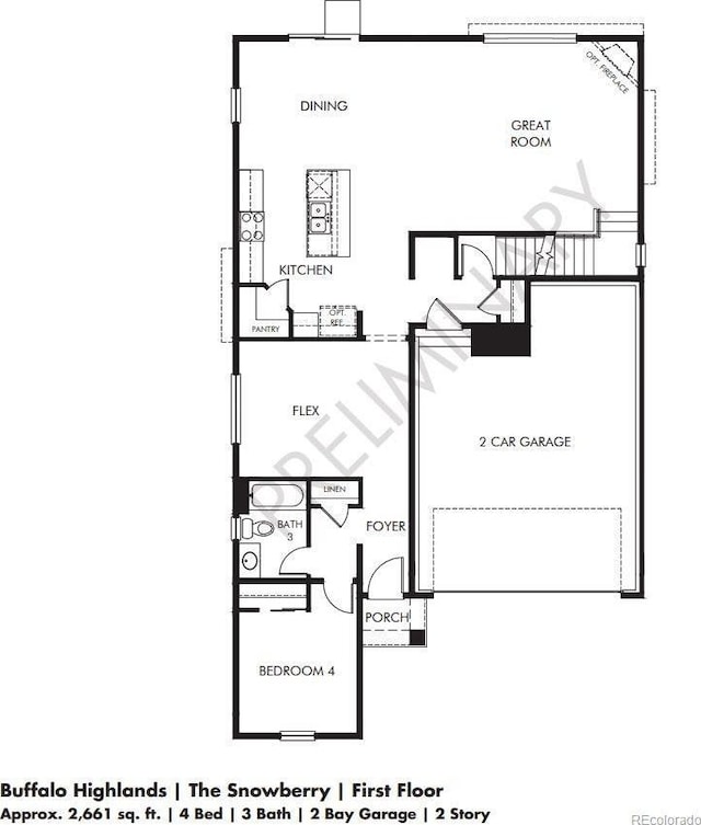 17487 E 89th Way, Commerce City, CO 80022 - property floor plan