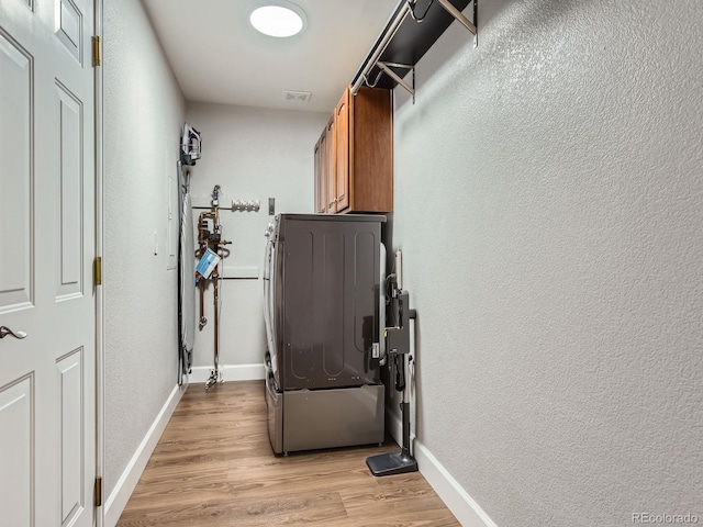 interior space featuring washer / dryer