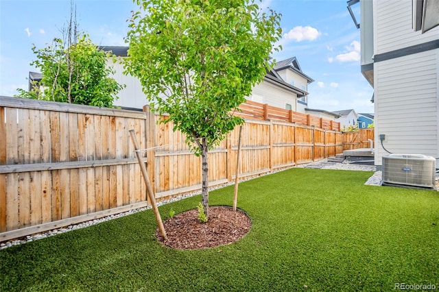 9700 E 63rd Pl, Denver, CO 80238 - view of yard with central AC