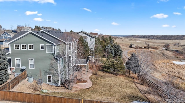 1929 Baguette Dr, Castle Rock, CO 80108 - view of home's exterior with a fenced backyard