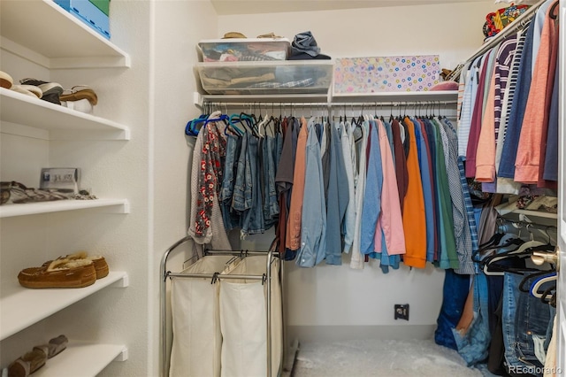 3000 E 112th Ave Unit 102, Northglenn, CO 80233 - walk in closet featuring carpet floors