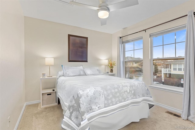 3000 E 112th Ave Unit 102, Northglenn, CO 80233 - bedroom featuring carpet flooring and ceiling fan