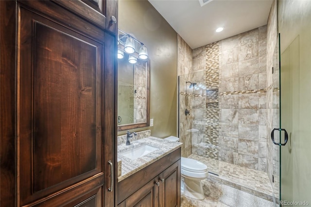 25735 County Road 295, Nathrop, CO 81236 - bathroom with a stall shower and vanity