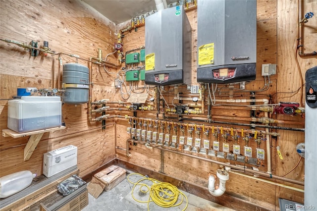 25735 County Road 295, Nathrop, CO 81236 - utility room featuring water heater and a central vacuum unit