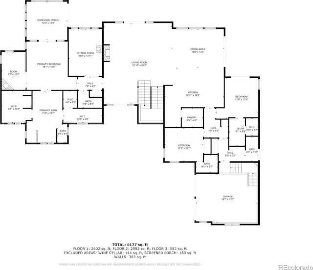 25735 County Road 295, Nathrop, CO 81236 - view of floor plan / room layout