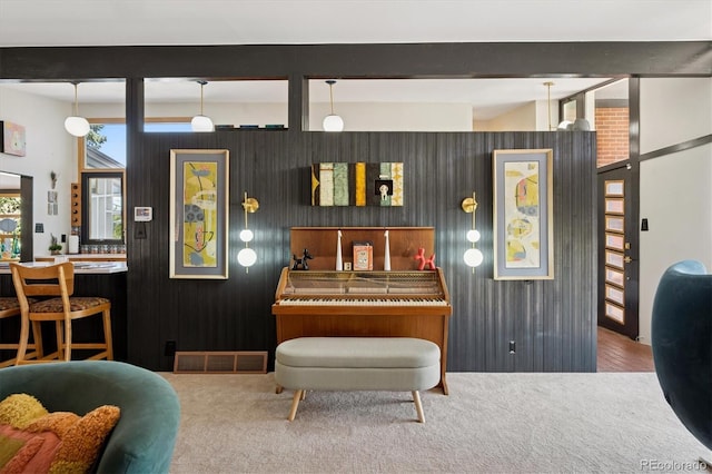 3895 Chimayo Rd, Littleton, CO 80123 - sitting room featuring carpet flooring and visible vents