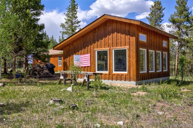 166 Ski Doo Rd, Fairplay, CO 80440 - view of home's exterior with board and batten siding