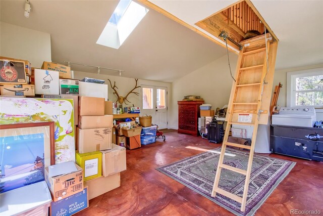 166 Ski Doo Rd, Fairplay, CO 80440 - storage with a skylight