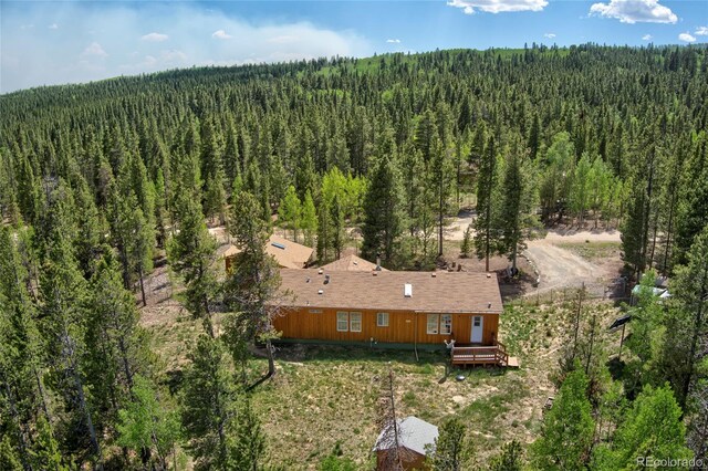 166 Ski Doo Rd, Fairplay, CO 80440 - view of subject property featuring a forest