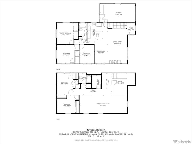 6290 Quail St, Arvada, CO 80004 - view of floor plan / room layout