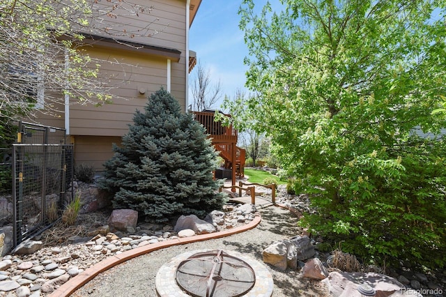 9536 W Avalon Dr, Littleton, CO 80127 - view of yard with stairs