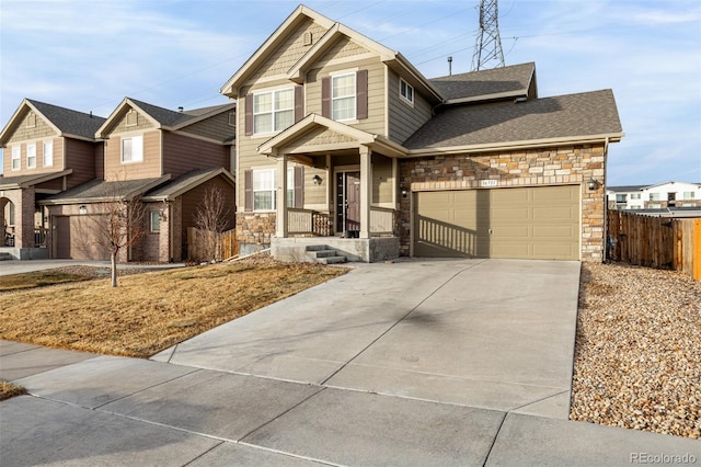 view of craftsman-style home