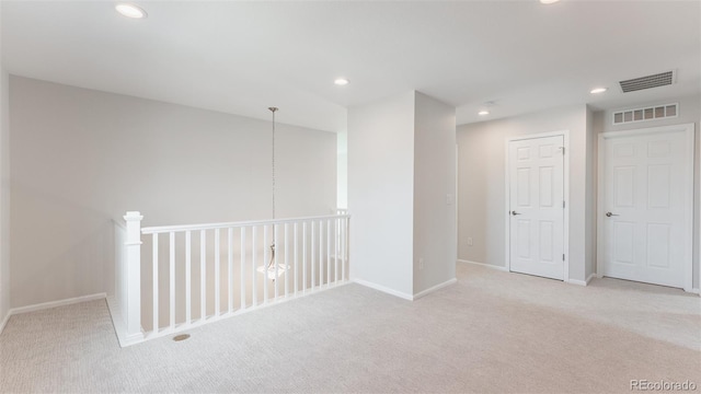 17850 W 94th Dr, Arvada, CO 80007 - spare room featuring carpet, recessed lighting, and baseboards