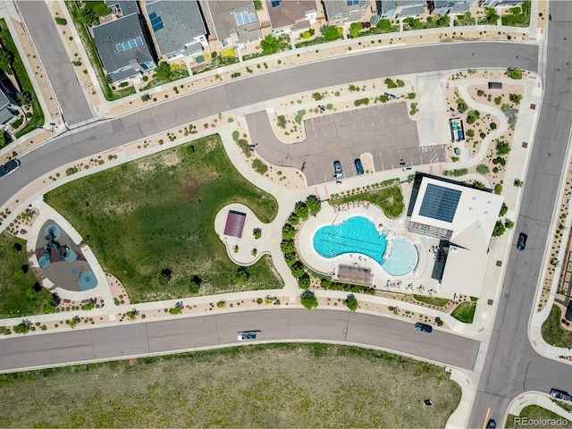 17850 W 94th Dr, Arvada, CO 80007 - aerial view of a pool