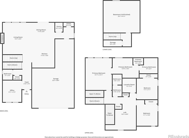 17850 W 94th Dr, Arvada, CO 80007 - floor plan / room layout