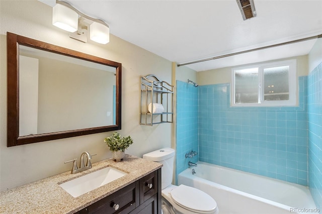2434 Virgo Dr, Colorado Springs, CO 80906 - full bath with vanity and washtub / shower combination