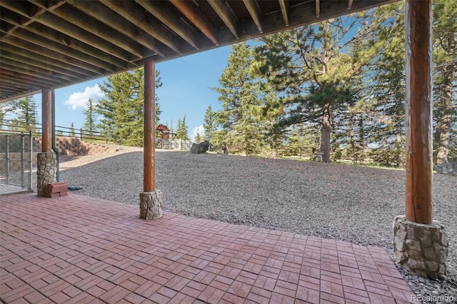 3557 Palmer Ridge Dr, Parker, CO 80134 - view of patio / terrace