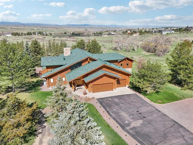 3557 Palmer Ridge Dr, Parker, CO 80134 - view from above of property