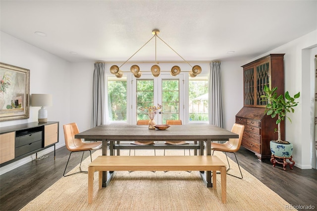 40 S Dexter St, Denver, CO 80246 - dining area featuring dark wood-style floors