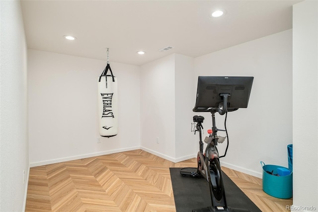 40 S Dexter St, Denver, CO 80246 - exercise area with recessed lighting