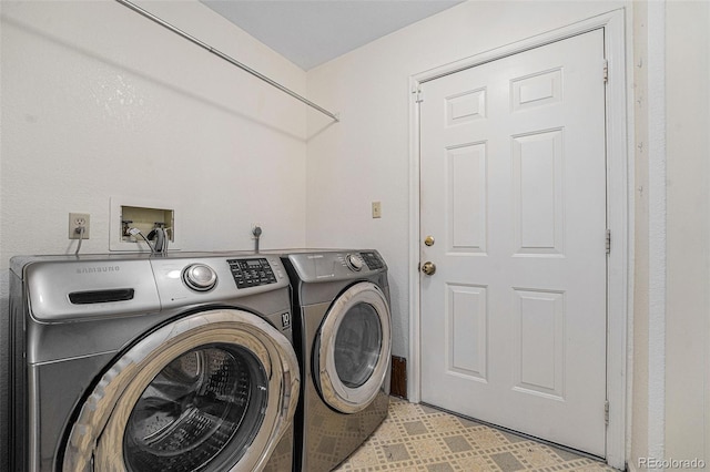 6235 W Floyd Ave, Denver, CO 80227 - washroom featuring separate washer and dryer