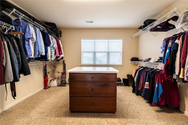 3902 Eagle Tail Ln, Castle Rock, CO 80104 - walk in closet featuring light carpet