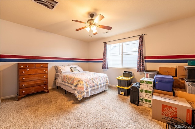 3902 Eagle Tail Ln, Castle Rock, CO 80104 - bedroom featuring a ceiling fan, carpet flooring, and baseboards