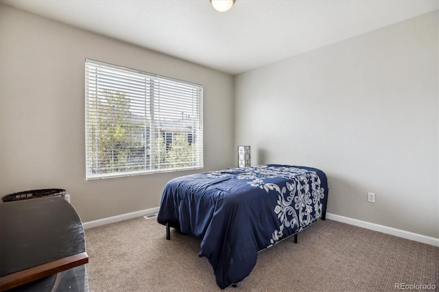 9300 E Florida Ave Unit 1107, Denver, CO 80247 - carpeted bedroom featuring baseboards and multiple windows