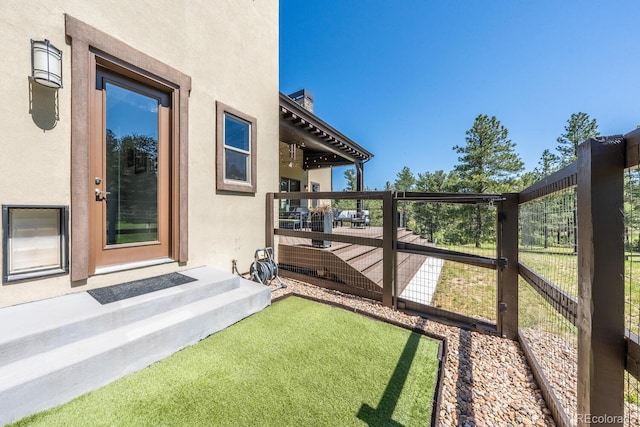 230 S Big Meadow Trl, Franktown, CO 80116 - view of yard