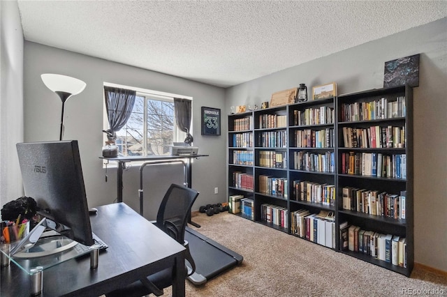 5425 W 115th Pl, Westminster, CO 80020 - office with carpet flooring and a textured ceiling