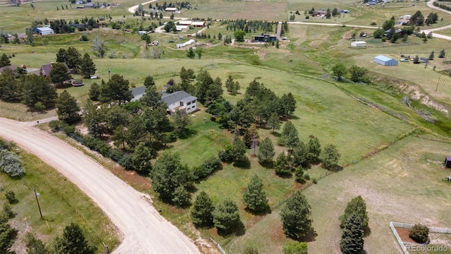 723 Brussels Dr, Parker, CO 80138 - aerial view of property's location with rural landscape