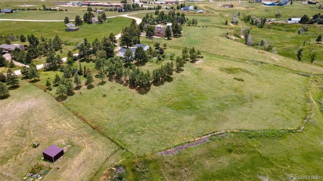 723 Brussels Dr, Parker, CO 80138 - aerial view of property's location with rural landscape