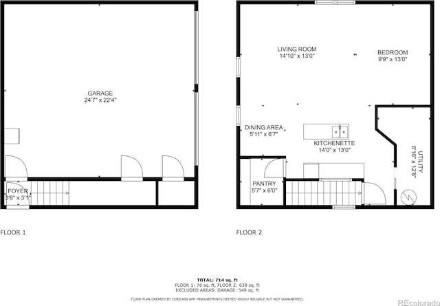 137 Bob Cat Trl, Bailey, CO 80421 - floor plan / room layout