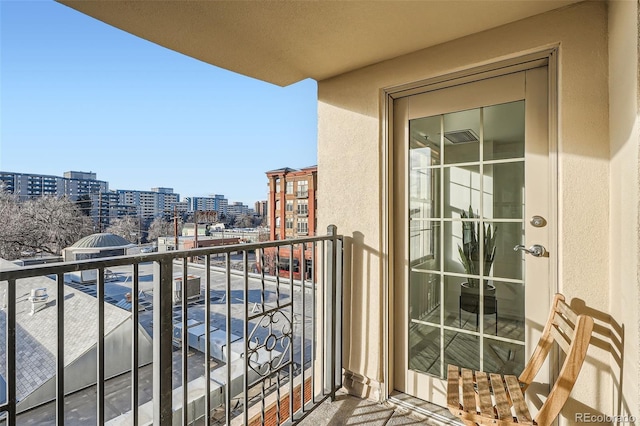 300 W 11th Ave Unit 4F, Denver, CO 80204 - balcony featuring a view of city