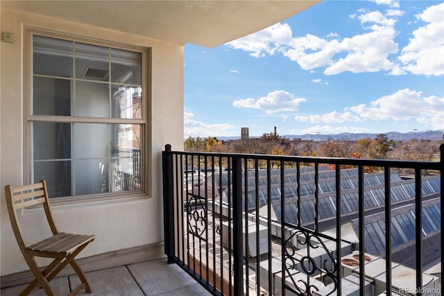 300 W 11th Ave Unit 4F, Denver, CO 80204 - balcony featuring a mountain view