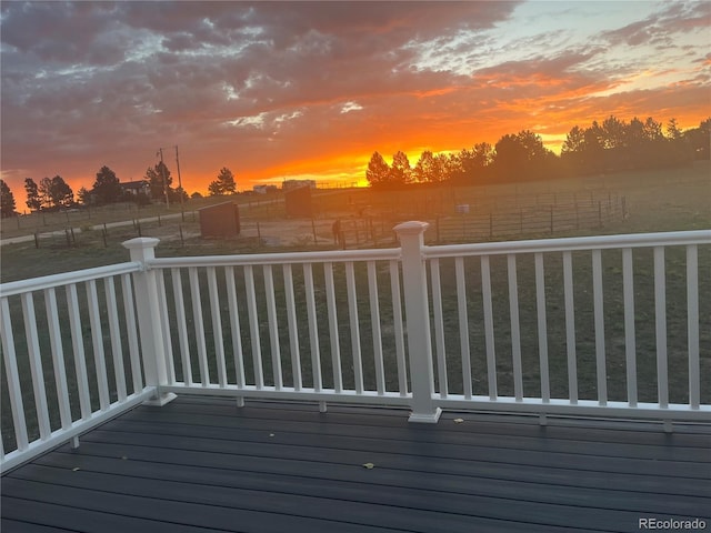 8370 Midsummer Ln, Elizabeth, CO 80107 - view of wooden terrace