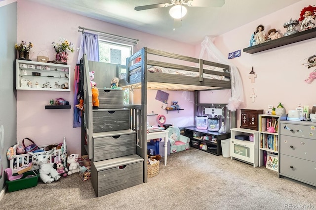 676 Hedgerow Way, Brighton, CO 80601 - carpeted bedroom with ceiling fan