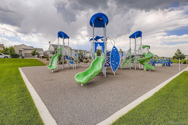 676 Hedgerow Way, Brighton, CO 80601 - community playground with a yard