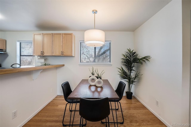 1830 22nd St Unit 16, Boulder, CO 80302 - dining space featuring light wood-style floors and baseboards