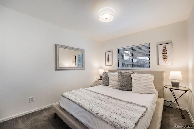 1830 22nd St Unit 16, Boulder, CO 80302 - bedroom featuring carpet floors and a baseboard heating unit