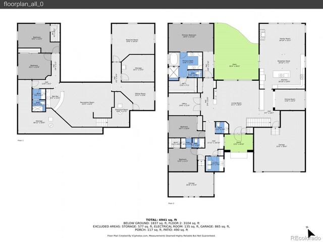 2571 Hunters Pl, Highlands Ranch, CO 80129 - room layout