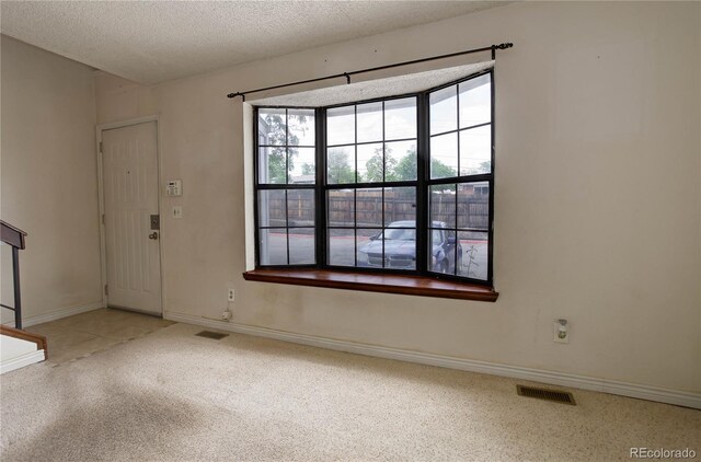 8144 Washington St Unit 192, Denver, CO 80229 - carpeted entrance foyer featuring baseboards and a textured ceiling