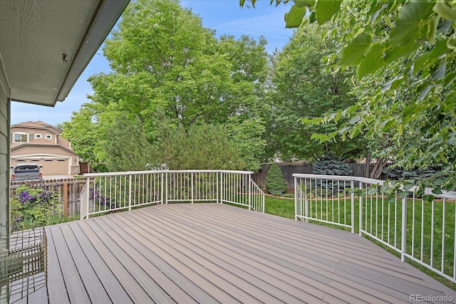 9406 Troon Village Way, Lone Tree, CO 80124 - wooden terrace featuring a fenced backyard