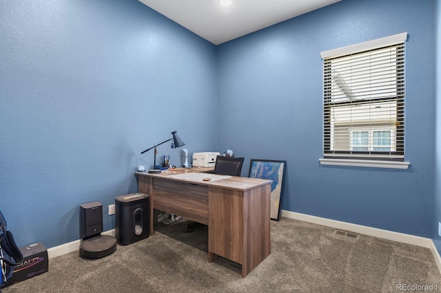 21376 E Union Pl, Aurora, CO 80015 - office featuring carpet and baseboards