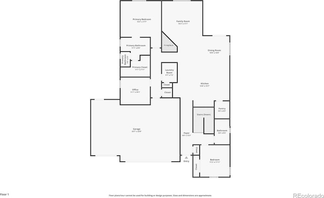 21376 E Union Pl, Aurora, CO 80015 - room layout