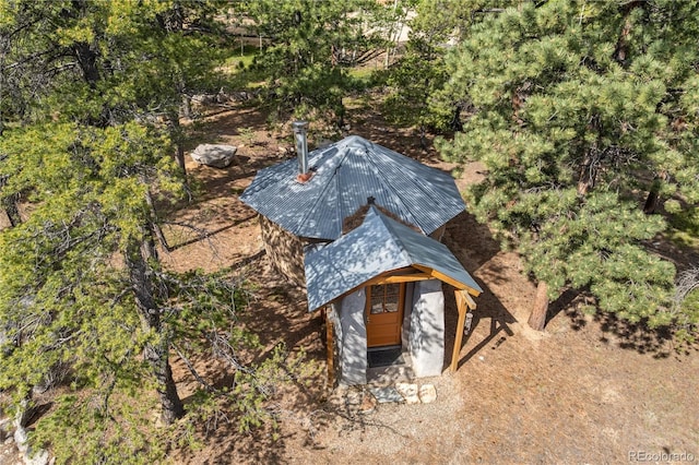715 Clark Rd, Bailey, CO 80421 - aerial view
