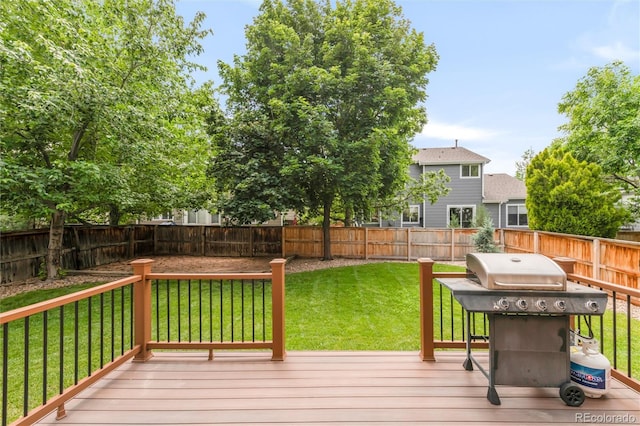 10591 Hyacinth St, Highlands Ranch, CO 80129 - deck featuring grilling area