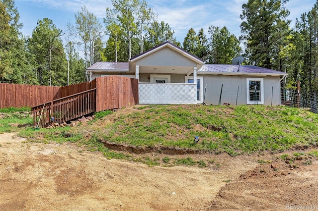86 Will Stutley Dr, Divide, CO 80814 - view of front facade featuring metal roof